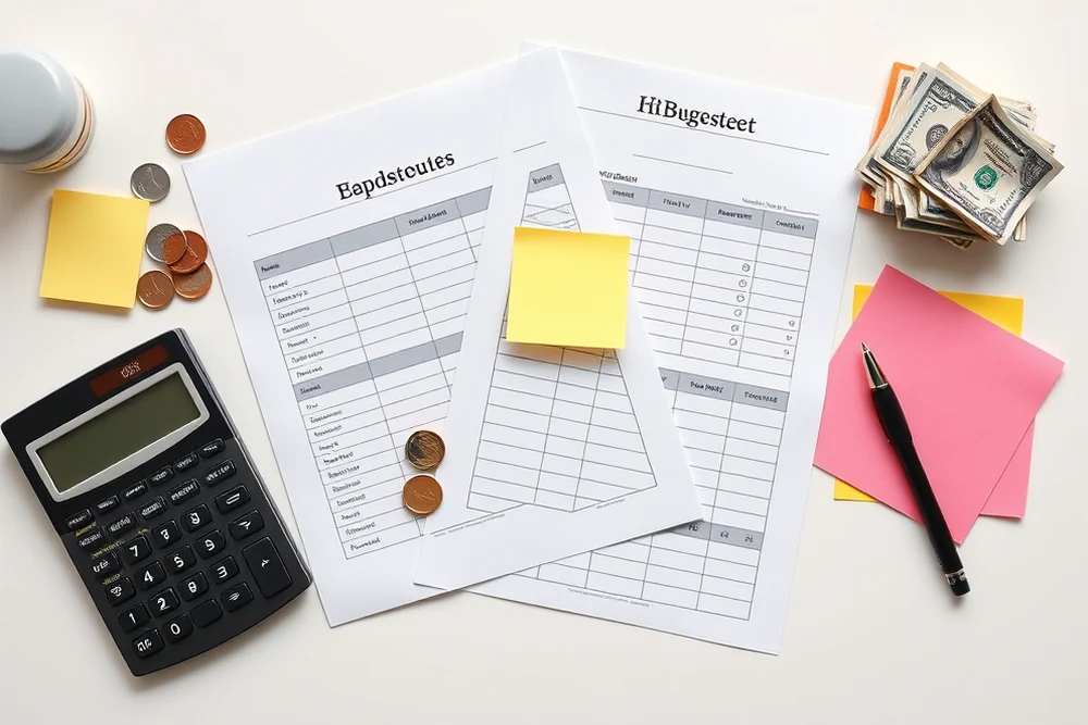 top budgeting for beginners printouts — Top Budgeting For Beginners Printouts (the finished result)