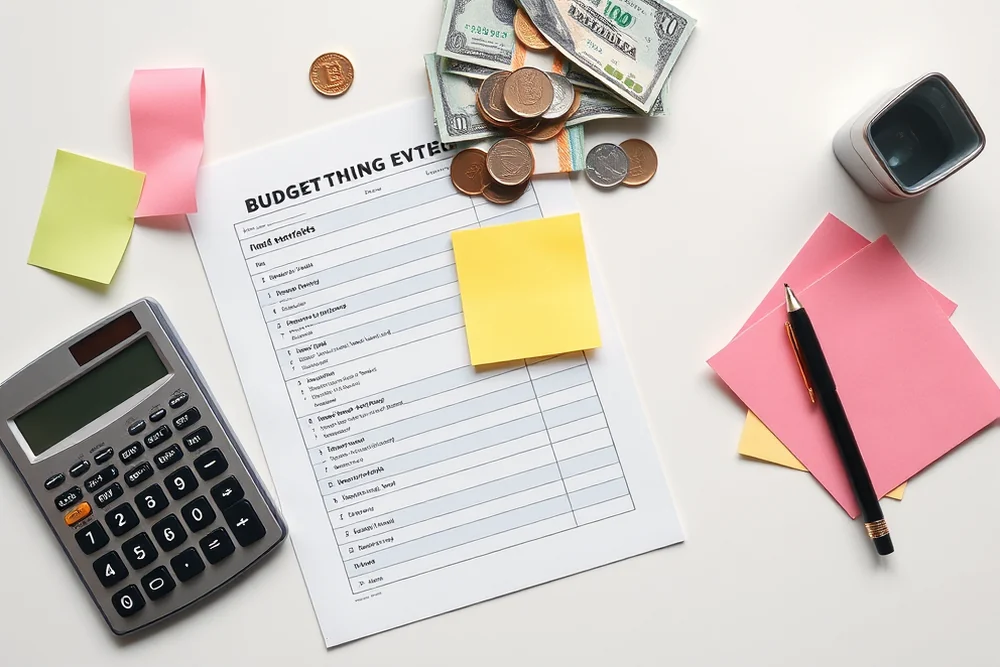budgeting for beginners tips — Budgeting For Beginners Tips (the finished result)