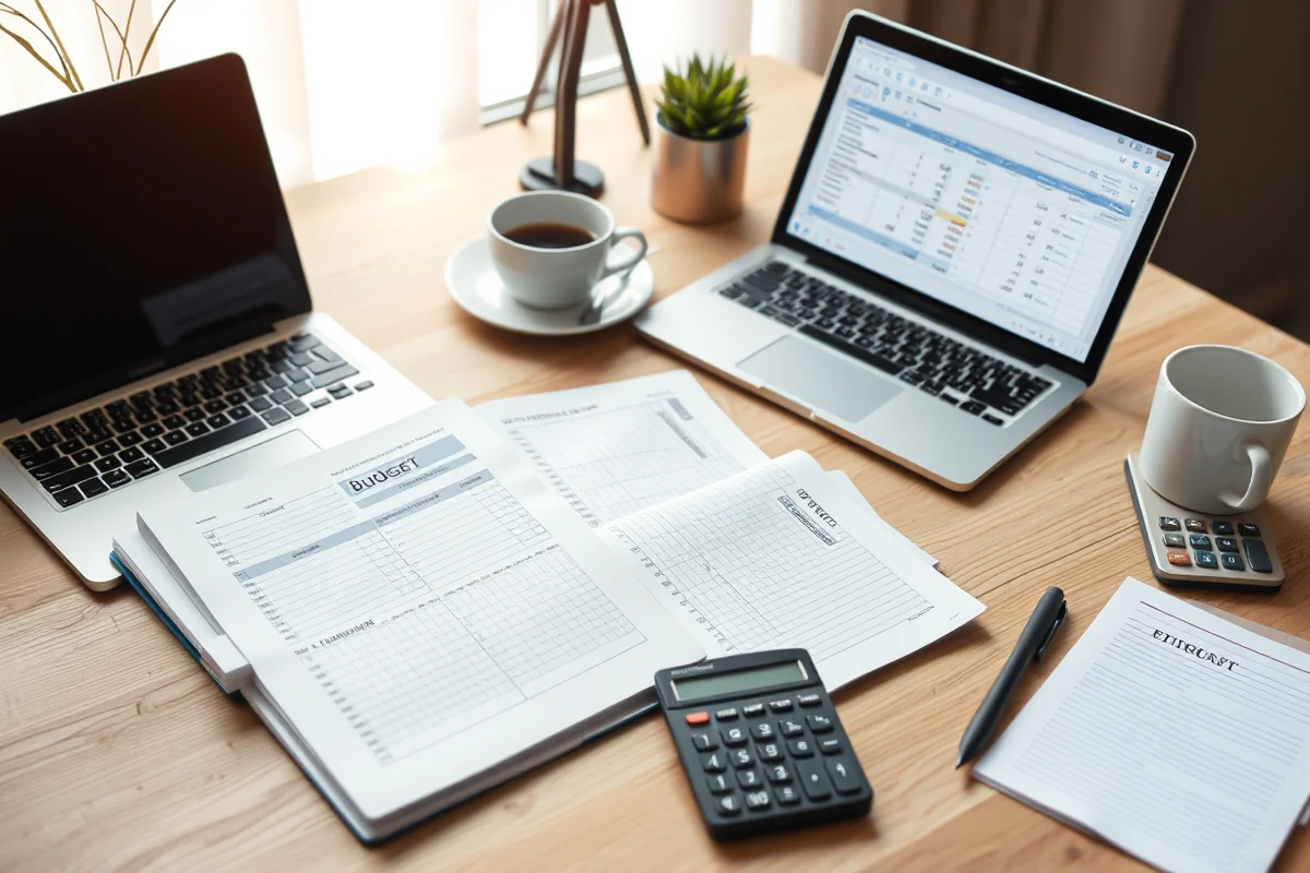 modern budgeting for beginners printouts — Modern Budgeting For Beginners Printouts