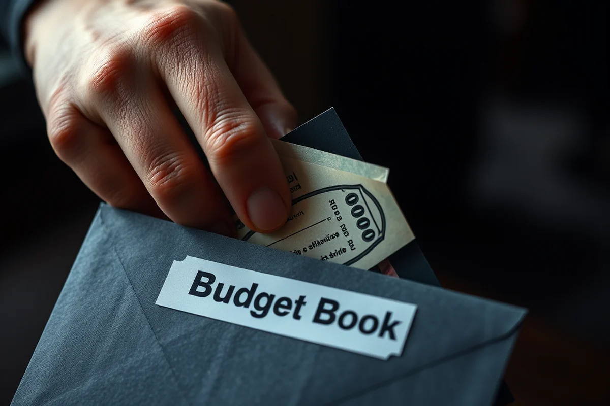 a budget book — A Budget Book (step by step)