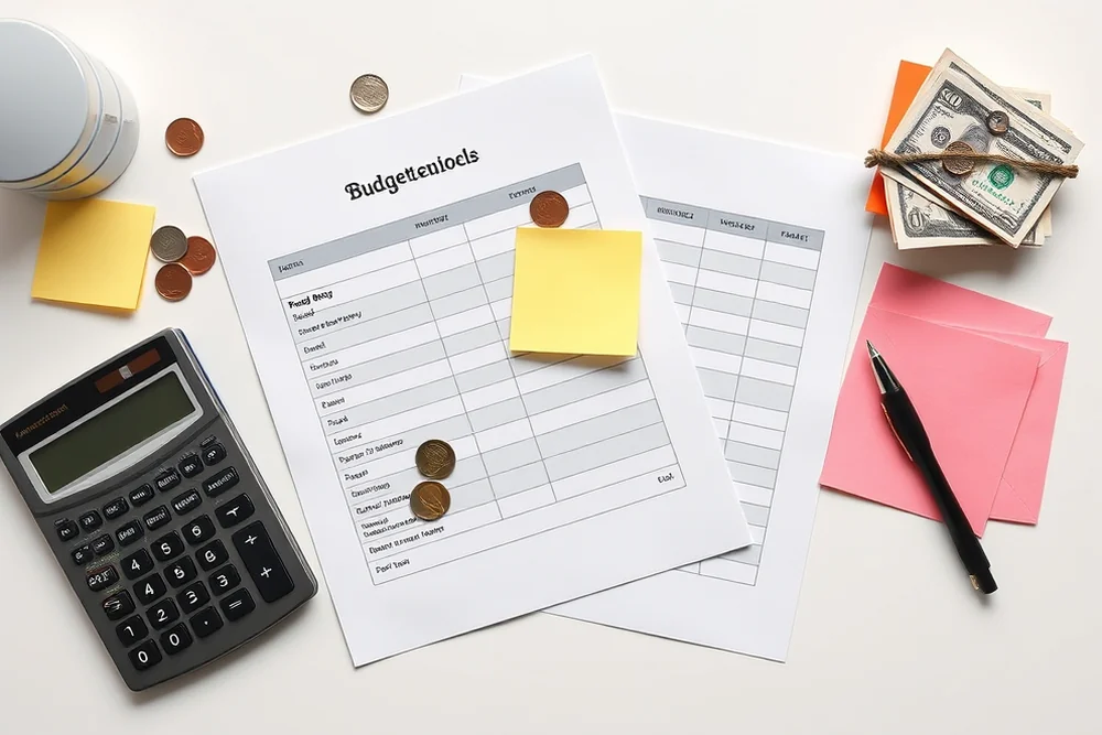 budgeting for beginners printouts ā Budgeting For Beginners Printouts (the finished result)
